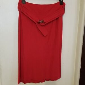 Club Monaco Red Women's Skirt